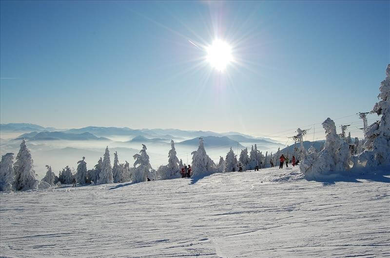 lyžovanie, freeride, Mačičkovo - Kubínska Hoľa